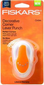 img 2 attached to 🔲 Fiskars 01-005486 Lever Punch, Corner, Circular Shapes