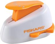 🔲 fiskars 01-005486 lever punch, corner, circular shapes logo