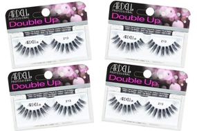 img 4 attached to 💕 Ardell Double Up 213 False Lashes - Set of 4 Pairs