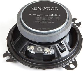 img 3 attached to 🔊 Enhance Your Car Audio Experience with Kenwood KFC-1066S 220 Watt 4-Inch Coaxial 2 Way Stereo Car Audio Speaker Set