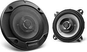 img 4 attached to 🔊 Enhance Your Car Audio Experience with Kenwood KFC-1066S 220 Watt 4-Inch Coaxial 2 Way Stereo Car Audio Speaker Set