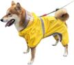 pxdcc raincoat hooded slicker waterproof dogs logo