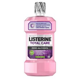 img 4 attached to Listerine Alcohol Free Anticavity Mouthwash Fluoride Oral Care
