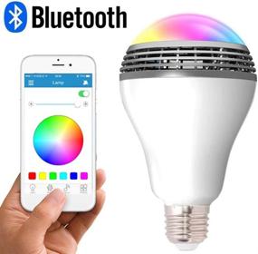 img 2 attached to 🔦 Y01 LED Smart Light Bulb: Bluetooth Speaker, APP Control, RGB Color Changing & Dimmable