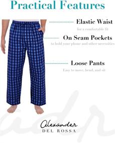 img 2 attached to 👖 A0696R15LG Alexander Del Rossa Men's Clothing Bottoms