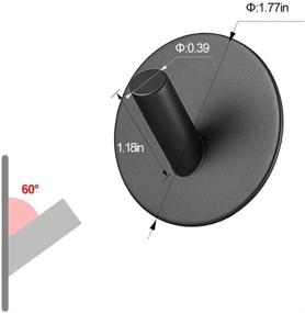 img 1 attached to YAKAON Strong Adhesive Hooks: Ideal for Heavy-duty Applications