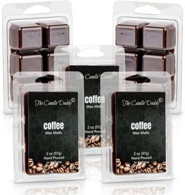 img 4 attached to 🕯️ The Candle Daddy Coffee Maximum Scent Wax Cubes Melts - 5 Packs - 10 Ounces Total - 30 Cubes