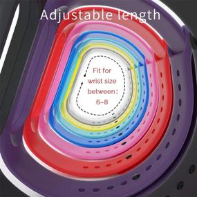 img 1 attached to AWINNER Xiaomi Mi Band 5 Smartwatch Wristbands: Stylish Replacement Bands in 6 Vibrant Colors