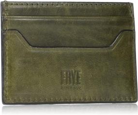 img 2 attached to 👔 Frye Austin Card Case Espresso: A Stylish Wallet for Men's Essential Accessories