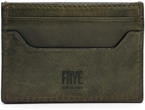 img 1 attached to 👔 Frye Austin Card Case Espresso: A Stylish Wallet for Men's Essential Accessories