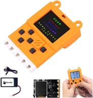 🎮 meowbit programming board game development board: microsoft makecode arcade compatible, 160x128 screen, macos & windows support, with orange silicone case logo