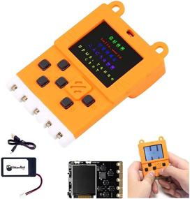 img 4 attached to 🎮 Meowbit Programming Board Game Development Board: Microsoft Makecode Arcade Compatible, 160x128 Screen, macOS & Windows Support, with Orange Silicone Case