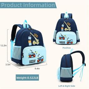 img 2 attached to Willikiva Backpack Toddler Waterproof Preschool Kids' Furniture, Decor & Storage