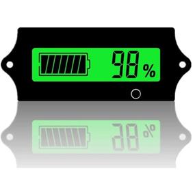 img 4 attached to 🔋 Измеритель напряжения аккумулятора 12V 24V 36V 48V для автодомов с ЖК-дисплеем и зеленой подсветкой - Индикатор уровня заряда аккумулятора имеритель напряжения для литий-железофосфатных и свинцово-кислотных аккумуляторов 2S-15S в автомобилях