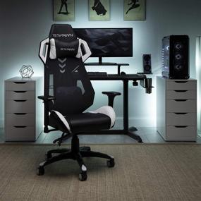 img 3 attached to 🪑 White Gaming Chair, Respawn RSP-200 - Racing Style