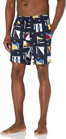 img 2 attached to Nautica Cotton Elastic Waistband Lounge Men's Clothing and Sleep & Lounge