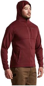 img 2 attached to SITKA Camp Hoody Eclipse Medium Men's Clothing