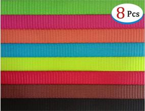 img 2 attached to 🐶 Puppy ID Collars: Adjustable Breakaway Nylon with Record Keeping Charts - 8pcs Set