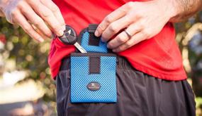 img 1 attached to 🏃 Running Buddy - Buddy Pouch Mini and Buddy Pouch Mini Plus+ - Streamline Your Fitness Routine with Belt-Free Magnetic Storage Pouches, Ideal for Running, Workouts, Travel, and Active Lifestyles