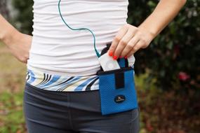 img 2 attached to 🏃 Running Buddy - Buddy Pouch Mini and Buddy Pouch Mini Plus+ - Streamline Your Fitness Routine with Belt-Free Magnetic Storage Pouches, Ideal for Running, Workouts, Travel, and Active Lifestyles