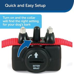 img 1 attached to 🐶 PetSafe Basic Bark Control Collar for Dogs 8 lbs and Up - Waterproof Anti-Bark Training Device with Static Correction and Automatic Canine Training - PBC-102