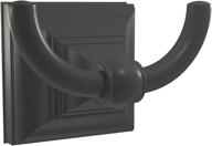 💄 stylish and functional amerock corp bh26512mb markham robe hook in matte black: enhance your bathroom with elegance logo