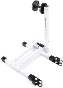 img 4 attached to 🚲 Feedback Sports RAKK Bicycle Storage Stand (White) – Sturdy Bike Rack for Efficient and Secure Storage