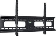 📺 monoprice extra wide tilt tv wall mount bracket: 37in-70in tvs, max weight 165 lbs, vesa 800x400, concrete & brick compatible, ul certified logo