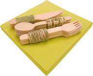 disposable eco friendly biodegradable compostable flatware логотип