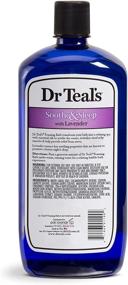 img 3 attached to 🛀 34 fl oz Dr Teal’s Foaming Bath with Pure Epsom Salt, Lavender Soothe & Sleep – Enhanced for Optimum Relaxation