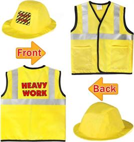 img 3 attached to 🏼 Toddlers' Yellow Construction Worker Costume