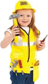 img 1 attached to 🏼 Toddlers' Yellow Construction Worker Costume