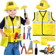 🏼 toddlers' yellow construction worker costume logo