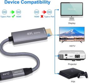 img 1 attached to Adapter Converter Thunderbolt MacBook Chromebook