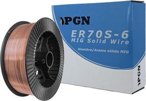 img 3 attached to 🔥 PGN ER70S-6 .023" Mild Steel MIG Welding Wire - 11lb Spool: Superior Quality and Performance