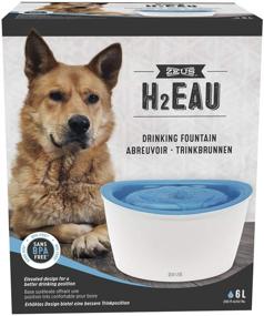 img 1 attached to 🐶 Zeus H2EAU Triple Action Fountain Filter: Enhance Dog's Water Fountain with Replacement Filters (2-Pack)