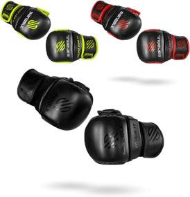 img 4 attached to 🥊 Sanabul Essential 7 oz MMA Hybrid Sparring Gloves: Ultimate Gear for Effective Training