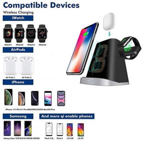 img 2 attached to Wireless Charger Charging Multiple Compatible Portable Audio & Video