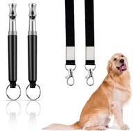 🐶 wynn ultrasonic dog whistle - silent training whistle for effective bark control & recall training - adjustable frequency - 2 pack logo