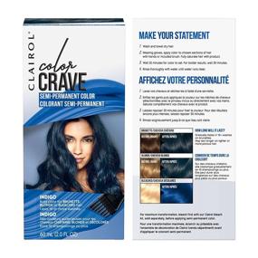 img 3 attached to 🔮 Краситель для волос Clairol Color Crave синий полуперманентный - Яркий цвет, долговременные результаты, 1 шт.