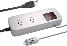 img 4 attached to Briidea Thermostat Ventilators Adjustable Humidistat