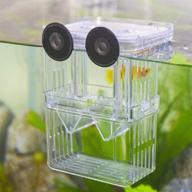 senzeal fish breeder box: optimal plastic isolation & hatching incubator for baby fish, shrimp, clownfish & guppy logo