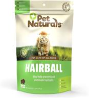 pet naturals of vermont - hairball, digestive, skin + coat support for cats: 30 bite-sized chews logo