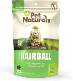 img 4 attached to Pet Naturals of Vermont - Hairball, Digestive, Skin + Coat Support for Cats: 30 Bite-Sized Chews