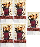 cotton everyday printed kitchen towels logo