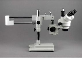 img 3 attached to 🔬 AmScope SM-4TPZ Professional Trinocular Stereo Zoom Microscope: Simultaneous Focus Control, Wide Magnification Range, Ambient Lighting, Double-Arm Boom Stand, Barlow Lens Included