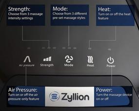 img 1 attached to 👣 Zyllion ZMA-21BK Foot Massager: Shiatsu Rolling Kneading with Heat for Deep Tissue Muscle Relief, Neuropathy, and Plantar Fasciitis