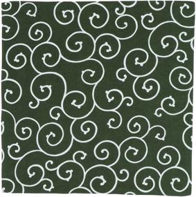 img 1 attached to 🎎 Stunning Kyoto Arabesque Green Design: Japanese Wrapping Cloth 'FUROSHIKI'