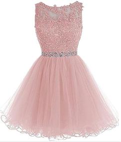 img 4 attached to 👗 Silver Homecoming Dresses for Juniors - Dydsz Women's Clothing and Dresses