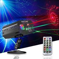 lively laser lights for party: dj disco ball strobe light, sound activated led projector for memorable parties, christmas decorations, birthday celebrations, ktv, and bars логотип